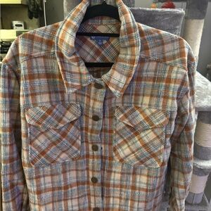 Democracy Snap flannel Shirt